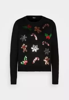 Свитер Onlxmas Jingle ONLY, черный
