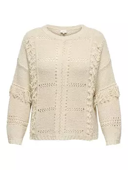 Свитер ONLY Carmakoma CARYrsa, белый