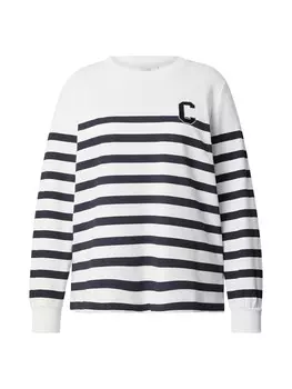 Свитер ONLY Carmakoma Sweatshirt CARMaddy, белый