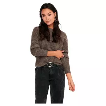 Свитер Only Daniella Boat Neck, коричневый