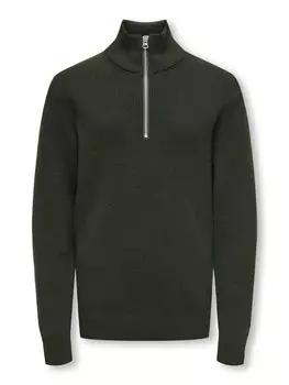 Свитер ONLY GIRLS, зеленый