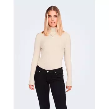 Свитер Only Karol Roll Neck, бежевый