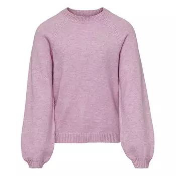 Свитер Only Lesly Kings O Neck, фиолетовый