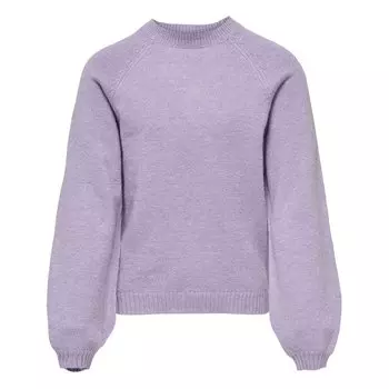 Свитер Only Lesly Kings O Neck, фиолетовый