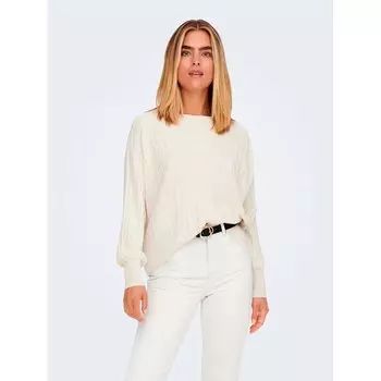 Свитер Only New Tessa O Neck, бежевый