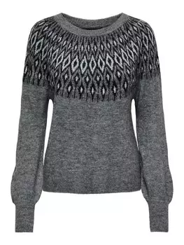 Свитер ONLY ONLAlina, цвет Light grey/mottled grey