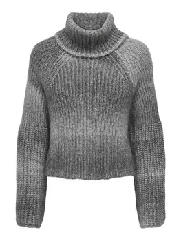 Свитер ONLY ONLDITTE, цвет Light grey/Dark grey
