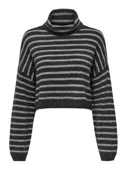 Свитер ONLY ONLTalio, цвет Dark grey/mottled grey