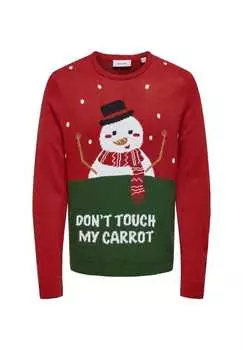 Свитер Only & Sons, красный