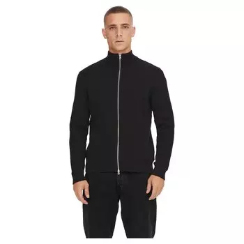 Свитер Only & Sons Phil Full Zip, черный