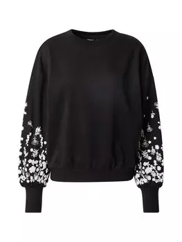 Свитер ONLY Sweatshirt ONLBROOKE, черный