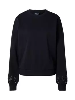 Свитер ONLY Sweatshirt ONLCORA, черный