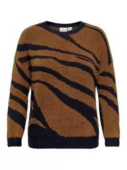 Свитер Only, темно коричневый