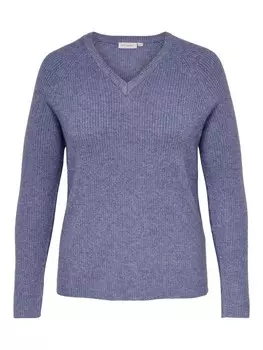 Свитер Only, темно-синий/пыльный синий