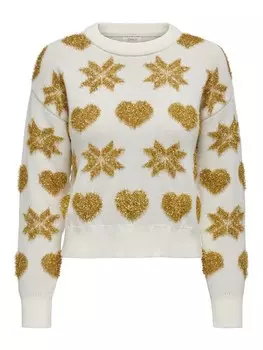 Свитер Only Xmas Love, белый