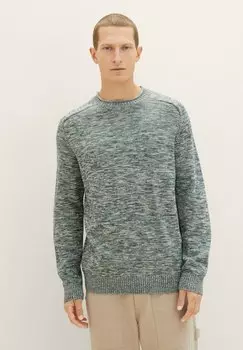 Свитер Optik TOM TAILOR, цвет dusty dark teal mouline
