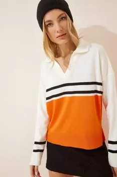 Свитер - оранжевый - стандартного кроя Happiness stanbul, оранжевый