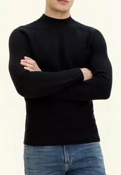 Свитер Oscar Jacobson, темно-синий