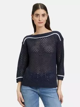 Свитер открытой вязки Betty Barclay, синий