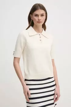 Свитер Oui, бежевый