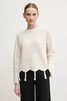 Свитер Oui, бежевый