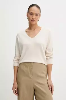 Свитер Oui, бежевый