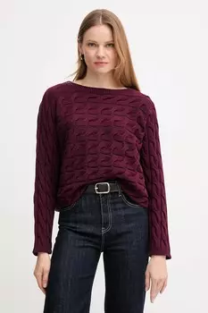 Свитер Oui, бордовый