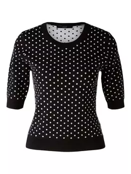 Свитер OUI, цвет mottled black