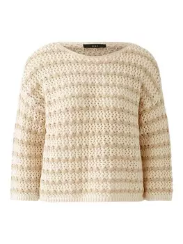 Свитер OUI, цвет mottled white
