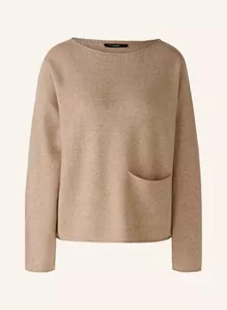 Свитер oui, коричневый