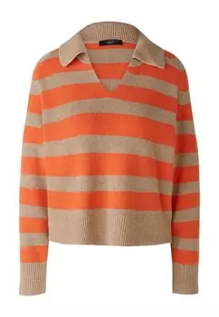 Свитер Oui, коричневый