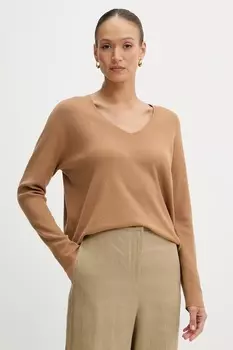 Свитер Oui, коричневый