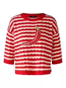 Свитер Oui, красный