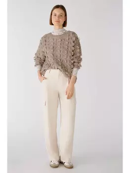 Свитер Oui, серо-коричневый