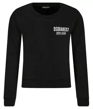 Свитер Oversize fit Dsquared2, черный