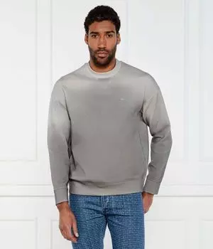 Свитер Oversize fit Emporio Armani, серый