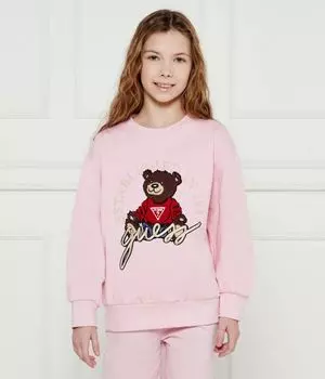 Свитер Oversize fit Guess, коричневый