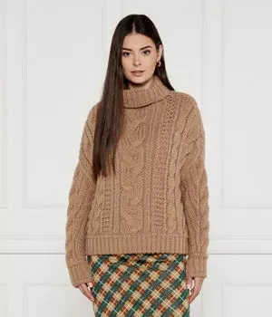 Свитер Oversize fit Marc Cain, желтый