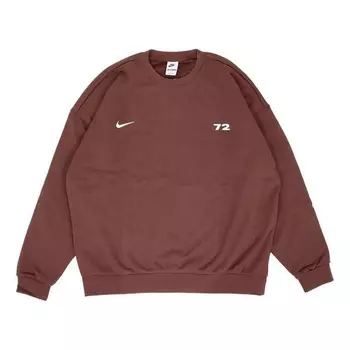 Свитер oversize logo sweatshirt 'copper' Nike, мультиколор