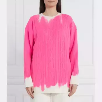 Свитер оверсайз Actitude_Twinset, розовый