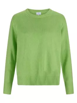 Свитер оверсайз CASH-MERE.CH Oversized Sweater, зеленый