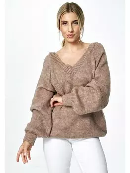 Свитер оверсайз Figlfigl, коричневый