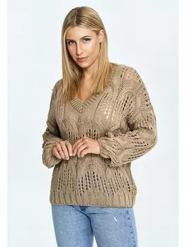 Свитер оверсайз Figlfigl, коричневый