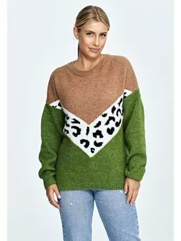 Свитер оверсайз Figlfigl, зеленый