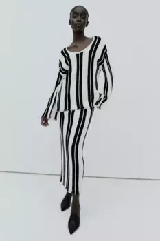 Свитер оверсайз H&M, черный