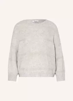 Свитер оверсайз из кашемировой пряжи с блестками. Princess Goes Hollywood, серый