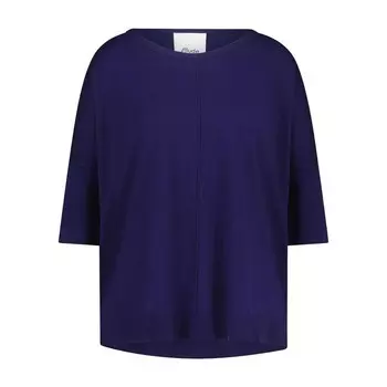 Свитер оверсайз из смеси шелка и кашемира. Allude, черный