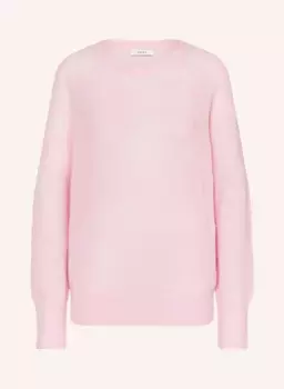 Свитер оверсайз мае с мохером Reiss, розовый