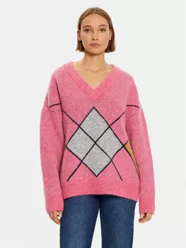 Свитер оверсайз Mustang, розовый