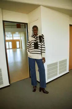 Свитер оверсайз Object, серый